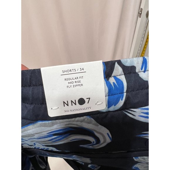 NNO7 Men's Shorts NWT Sz 34 Reg. Fit Mid Rise Fly Zipper Shorts - Picture 8 of 8